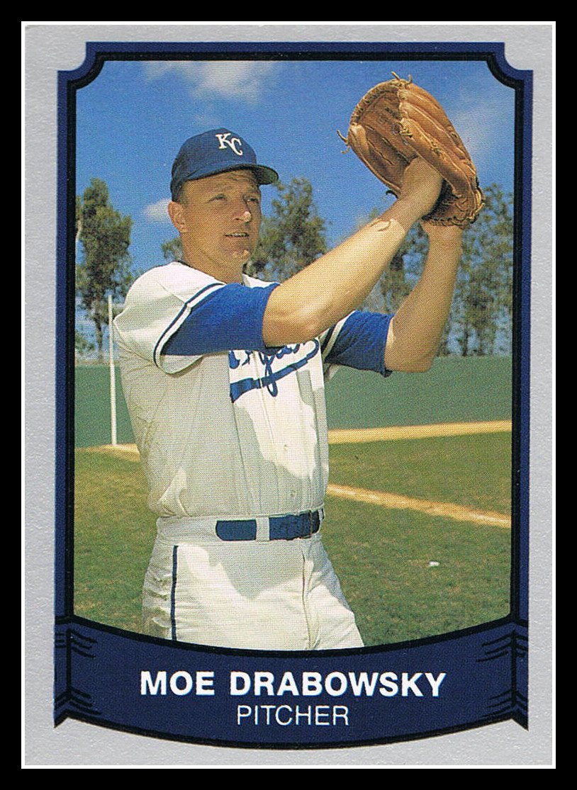 1989 Moe Drabowsky 215 Pacific Baseball Legends Trading Card
