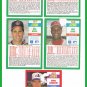1990 Score Baseball Trading Cards Brian Holton Curt Ford Eric Davis Bud Black Mark Langston