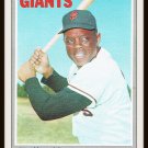 Willie Mays #600 Topps 1970 Baseball Card San Francisco Giants Outfield Hall of Famer Willie Mays #600 Topps 1970 Baseball Card San Francisco Giants Outfield Hall of Famer
