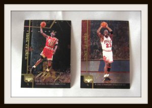 Original Michael Jordan Upper Deck Holographic Card From 
