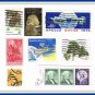 38 Mixed United States U.S. Postage Stamps Vintage