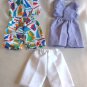 Doll Clothes Handmade 9 Pc. Mixed Lot