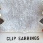 Red Stone Dangle 12K Gold Earrings Vintage Jewelry 1950s