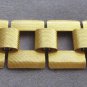 Large Chunky Style Textured Gold Bracelet Retro Vintage Jewelry 1970s