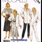 McCall's Pattern Non Stop Wardrobe Cardigan Blouse Skirt & Pants Plus Size 20 1/2 McCall's Pattern Non Stop Wardrobe Cardigan Blouse Skirt & Pants Plus Size 20 1/2