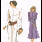 Misses Dress Very Easy Very Vogue Butterick Sewing Pattern #9642 Size 14 To 18 Vintage 1986