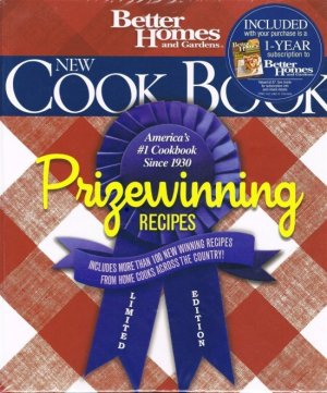 Better Homes And Gardens New Cookbook Prizewinning Recipes Limited