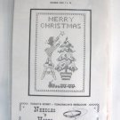 Needles 'n Hoops Merry Christmas Cross Stitch Kit No. 194 Vintage 1960s