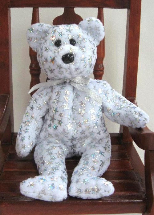 The Beginning Bear Ty Beanie Baby Retired 2000