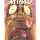 Britannia The Brown UK Bear Teenie Beanie Baby Retired 1999