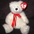 Amore White Love Bear Ty Attic Treasure Retired 2000