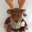 Montgomery The Moose Ty Attic Treasure Retired 1998 Plush Toy Animal