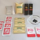 Las Vegas Memorabilia  Sewing Kits Shower Caps Spade Glass Coaster Ashtray Vintage