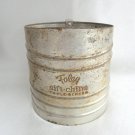 Foley Sift Chine Triple Screen Flour Sifter Vintage Aluminum Steel Large
