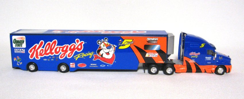 trailer hot wheels nascar