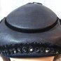 Ladies Vintage Blue Velvet Pill Box Rhinestone Hat 1950's