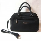 Black Handbag Purse By Collection Long Shoulder Strap