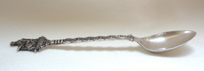 Belgium La Denteliere Bruxelles Sterling Silver Souvenir Spoon Lace ...