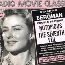 Radio Movie Classics Ingrid Bergman Notorious The Seventh Veil Audio Cassettes