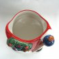 Large Santa Claus Ceramic Cookie Jar Christmas Holiday Hometrends