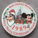 Mickey Mouse Goofy Ornament Walt Disney World Very Merry Christmas Parade 1989 Mickey Mouse Goofy Ornament Walt Disney World Very Merry Christmas Parade 1989