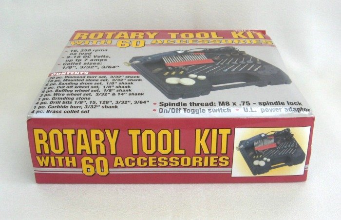 60 Pc Rotary Tool Kit Harbor Freight Tools 9339