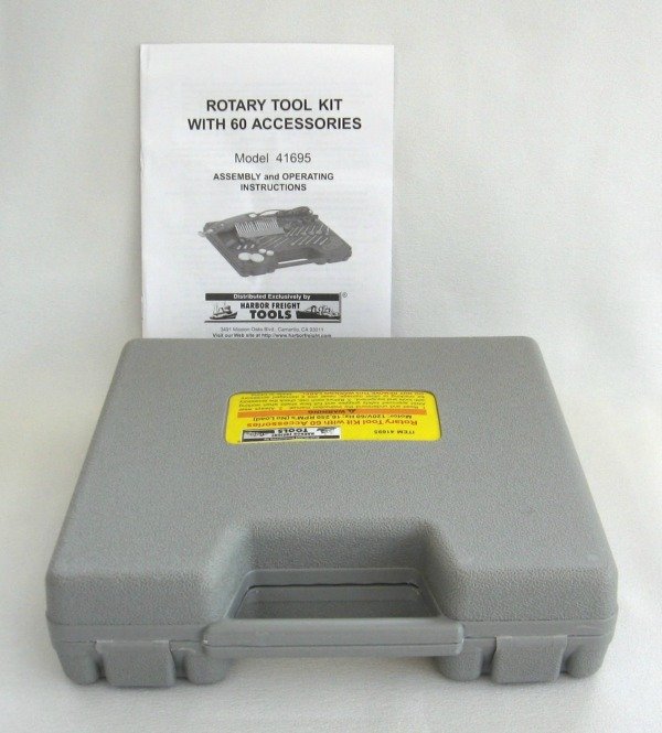 60 Pc. Rotary Tool Kit Harbor Freight Tools