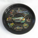Souvenir Serving Tray Ohio Pennsylvania New Jersey Turnpikes Vintage Snack Beverage Souvenir Serving Tray Ohio Pennsylvania New Jersey Turnpikes Vintage Snack Beverage