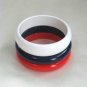 Red White & Blue Bangle Bracelets 1970s Vintage Jewelry