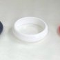 Red White & Blue Bangle Bracelets 1970s Vintage Jewelry