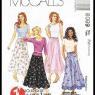 McCall's Sewing Pattern No. 8099 Misses One Hour Skirt Sizes 18 to 22