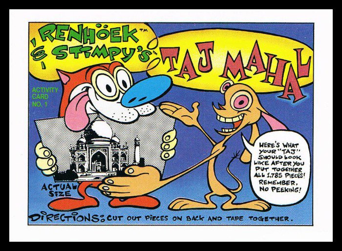 1993 The Ren & Stimpy Show Trading Cards Topps Nickelodeon