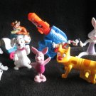 7 Collectible Toys Warner Bros. Animaniacs Wakko Jakko CatDog 101 Dalmations Tigger