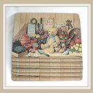 Set of 6 Hardboard Placemats Lap Trays Teddy Bears Planters Water Can Gardening Supplies