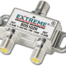 Extreme 2 Way HD Digital High Performance Coax Cable Splitter BDS102H Extreme 2 Way HD Digital High Performance Coax Cable Splitter BDS102H