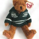 Brown Teddy Bear Named MASON Ty Attic Treasure Retired Stuffed Toy Jointed