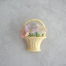 Bouquet Flower Basket Brooch Pin By Hallmark Cards Retro Vintage Jewelry 1982