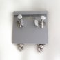 Sparkly Dangle Rhinestone Earrings Glitzy Retro Vintage 1950s