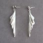 Dangle Sterling Silver Earrings Made In Italy 925 Vintage Jewelry 1980s