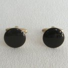 Classic Round Chocolate Brown Cufflinks By Designer Hickok USA Vintage 1960s Classic Round Chocolate Brown Cufflinks By Designer Hickok USA Vintage 1960s