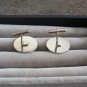 Gold Comedy Tragedy Masks Cufflinks Retro Vintage 1960s