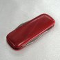 Small Red Swiss Army Pocket Knife Scissors File & Opener Rostfrei German Vintage