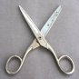 Inlaid Scissors Shears By Richards of Sheffield England Stainless Steel Rustless Vintage
