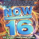 Now Thats What I call Music 16 CD 20 Hits Various Artists