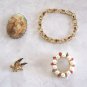 Vintage Brooch Pins Bracelet Pendant Earrings Jewelry Repair Lot 11 Pieces Sterling Eagle