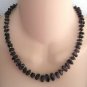 Purple Amethyst Chips Beaded Necklace Retro Vintage 1960s Jewelry