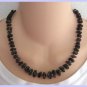 Purple Amethyst Chips Beaded Necklace Retro Vintage 1960s Jewelry