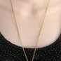 Crystal Aurora Borealis Cluster Saucer Beaded Pendant Necklace Vintage 1960s Jewelry