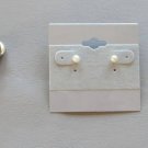 2 Stick Pins & Pearl Stud Pierced Earrings 3 Pieces Vintage 1970s Jewelry 2 Stick Pins & Pearl Stud Pierced Earrings 3 Pieces Vintage 1970s Jewelry
