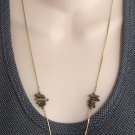Tigers Eye Beaded Necklace 25" Vintage Jewelry 1960s Tigers Eye Beaded Necklace 25" Vintage Jewelry 1960s